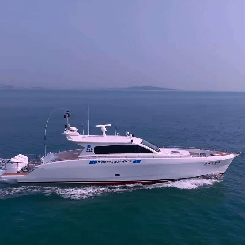 2025 Luxury Aluminum Alloy Yacht - Perfect for Fishing, Cruising & Family Parties