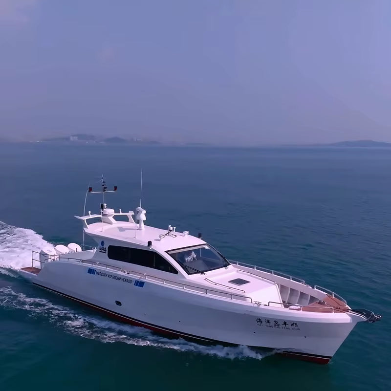 2025 Luxury Aluminum Alloy Yacht - Perfect for Fishing, Cruising & Family Parties