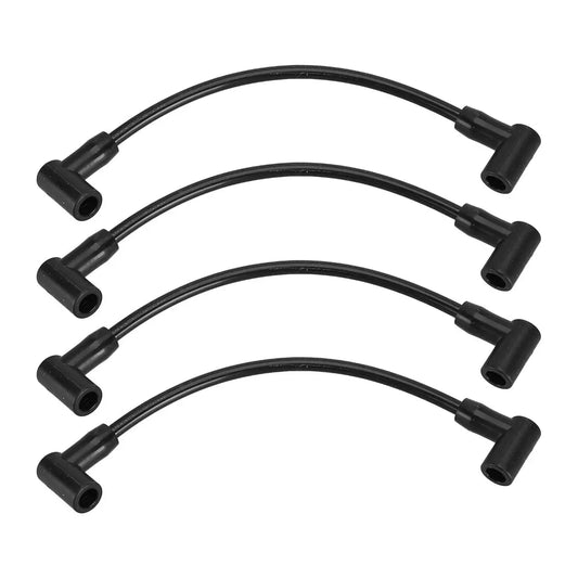 84-881908T 4Pcs Outboard Spark Plug Wire Cable Black Plastic Fit for Mercury Marine 4 Cylinder 40-60 HP EFI 4-Stroke Engines