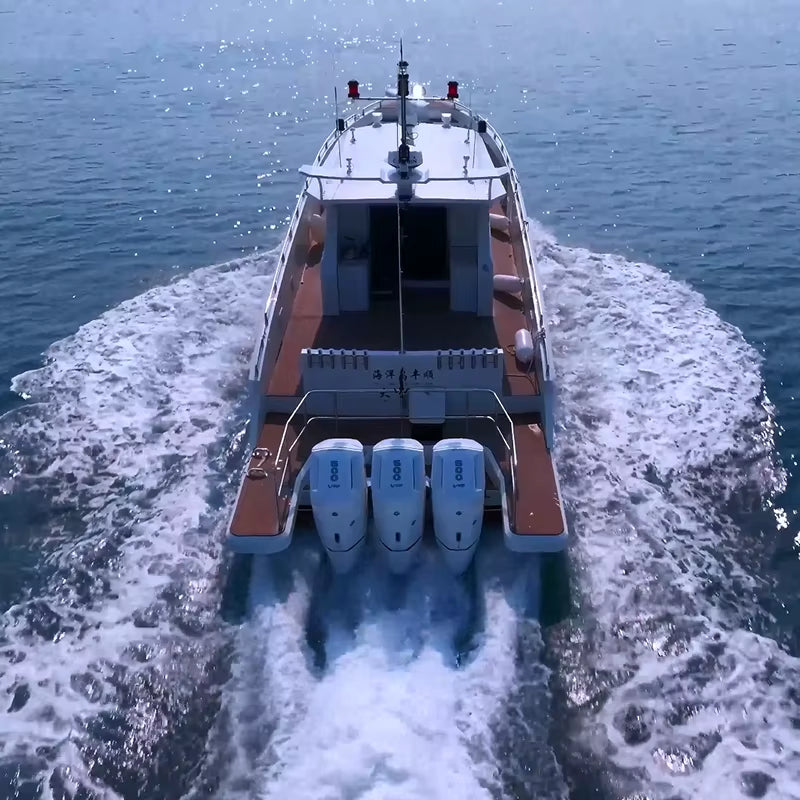 2025 Luxury Aluminum Alloy Yacht - Perfect for Fishing, Cruising & Family Parties