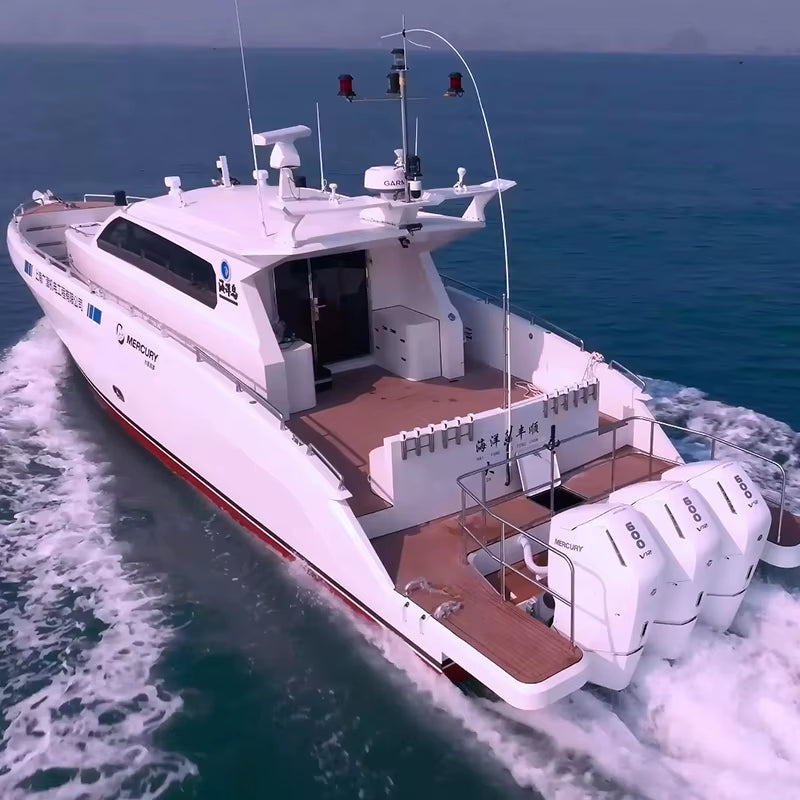 2025 Luxury Aluminum Alloy Yacht - Perfect for Fishing, Cruising & Family Parties