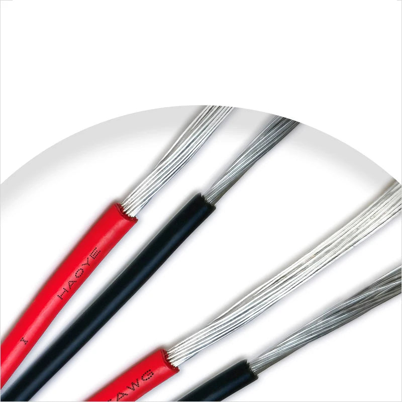 10M 2Pin 16-30AWG UL2468 Extension Red Black Cable Use for LED Strip Tape String Connect Electric Wire